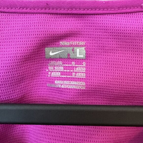 Nike Size Large (L) Nike Women's Athletic Tank Top Purple Performance Workout Sl - Picture 4 of 4
